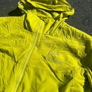 Arc'teryx Vibrant Yellow Raincoat